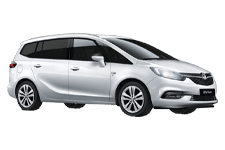 Car Hire Kingston upon Thames - Vauxhall Zafira 5 + 2 - Minibus hire Kingston upon thames